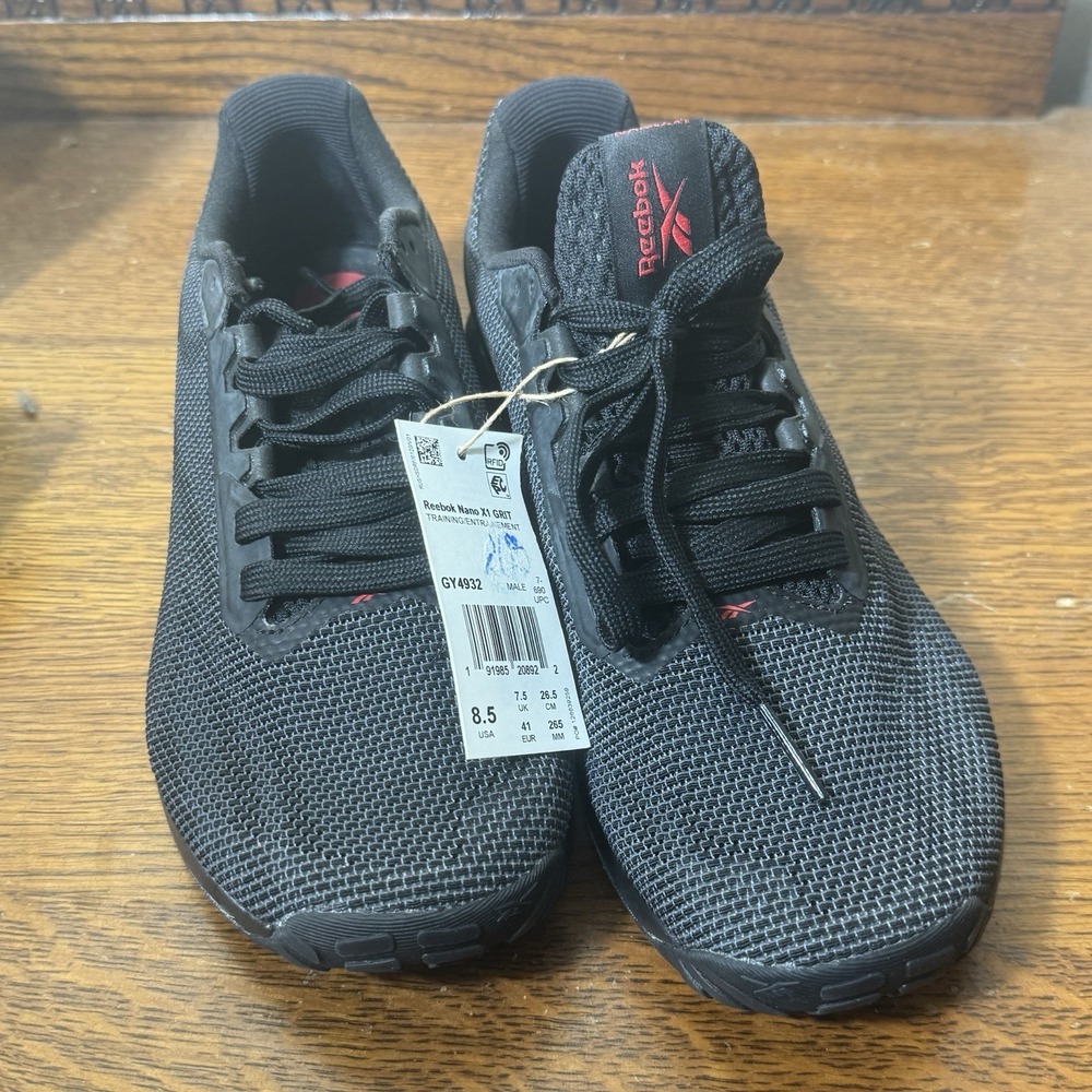 Size 8.5 - Reebok Nano X1 Grit Black - Picture 8 of 9